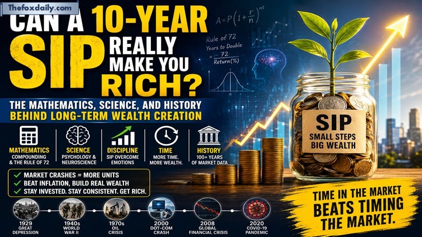 Can a 10-Year SIP Really Make You Rich? The Truth Behind Compounding, Risk & Reality