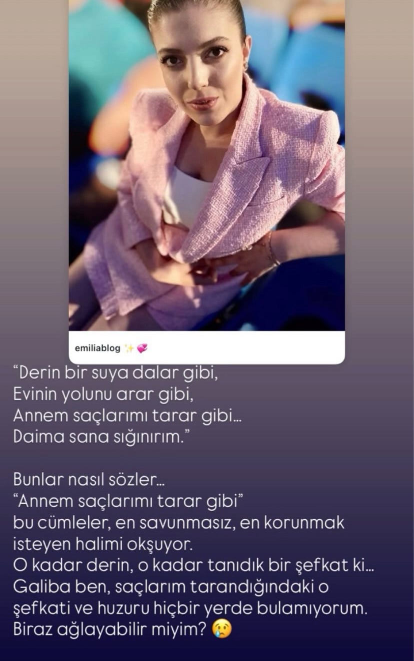 “Saçlarım Taranırken Söylenenler”