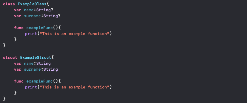 Class and Struct. Struct and class structures are… | by Necipfazilgocer ...