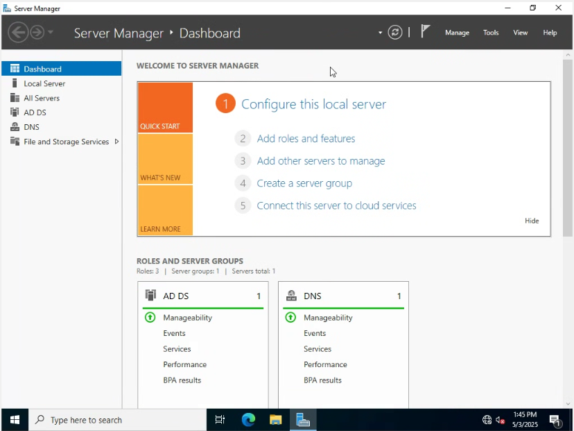 Building My Domain: A Hands-On Home Lab with Windows Server 2022 | by ...