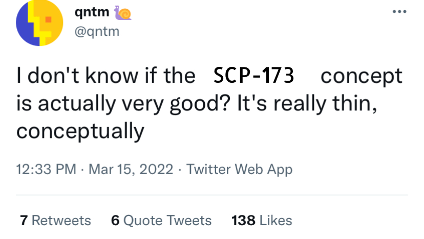 SCP-173 - Confic Wiki