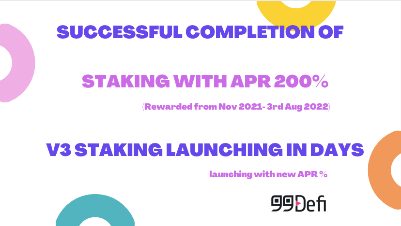 99Defi Staking Platform