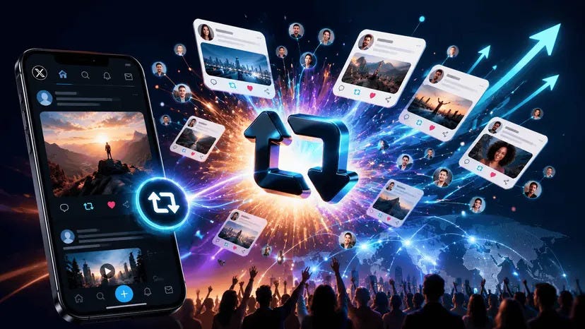 How Retweets Explode Your Reach in the 2026 X Algorithm
