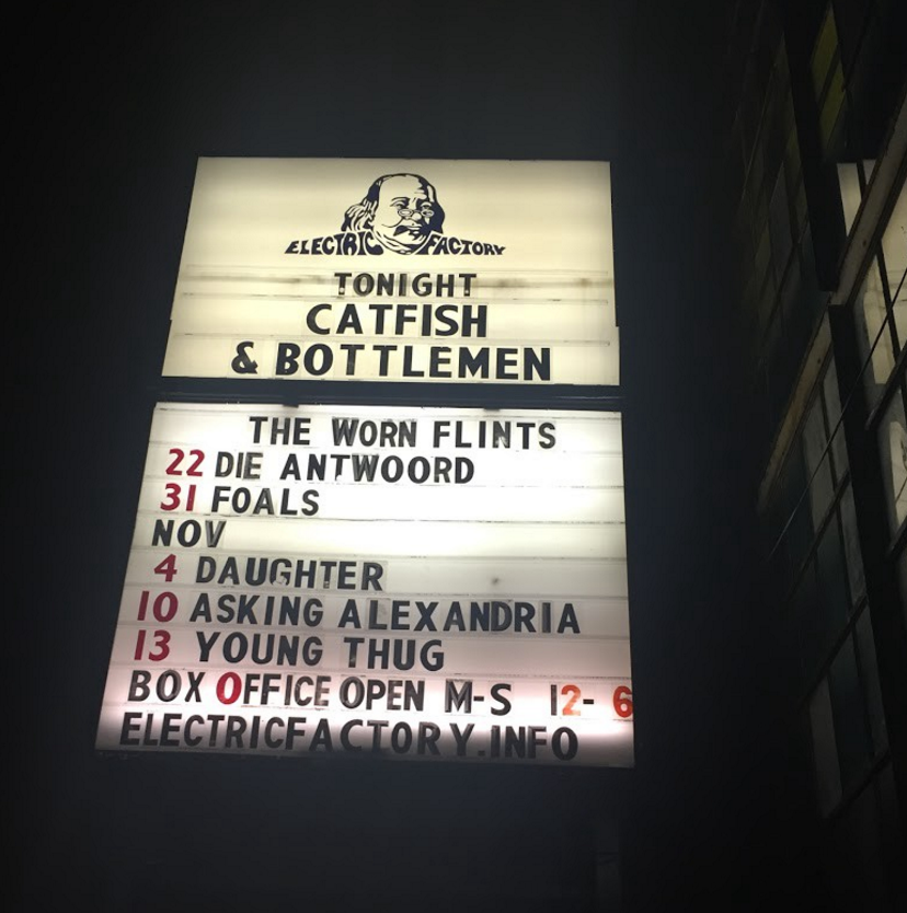 Review: Catfish and the Bottlemen Concert, Electric Factory