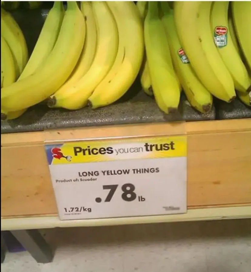 you had one job