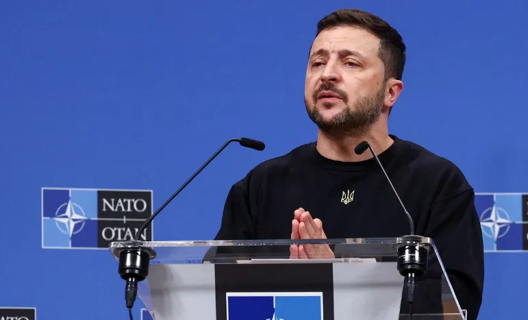 Zelensky Criticizes Weak West Reaction to N.K. Troops