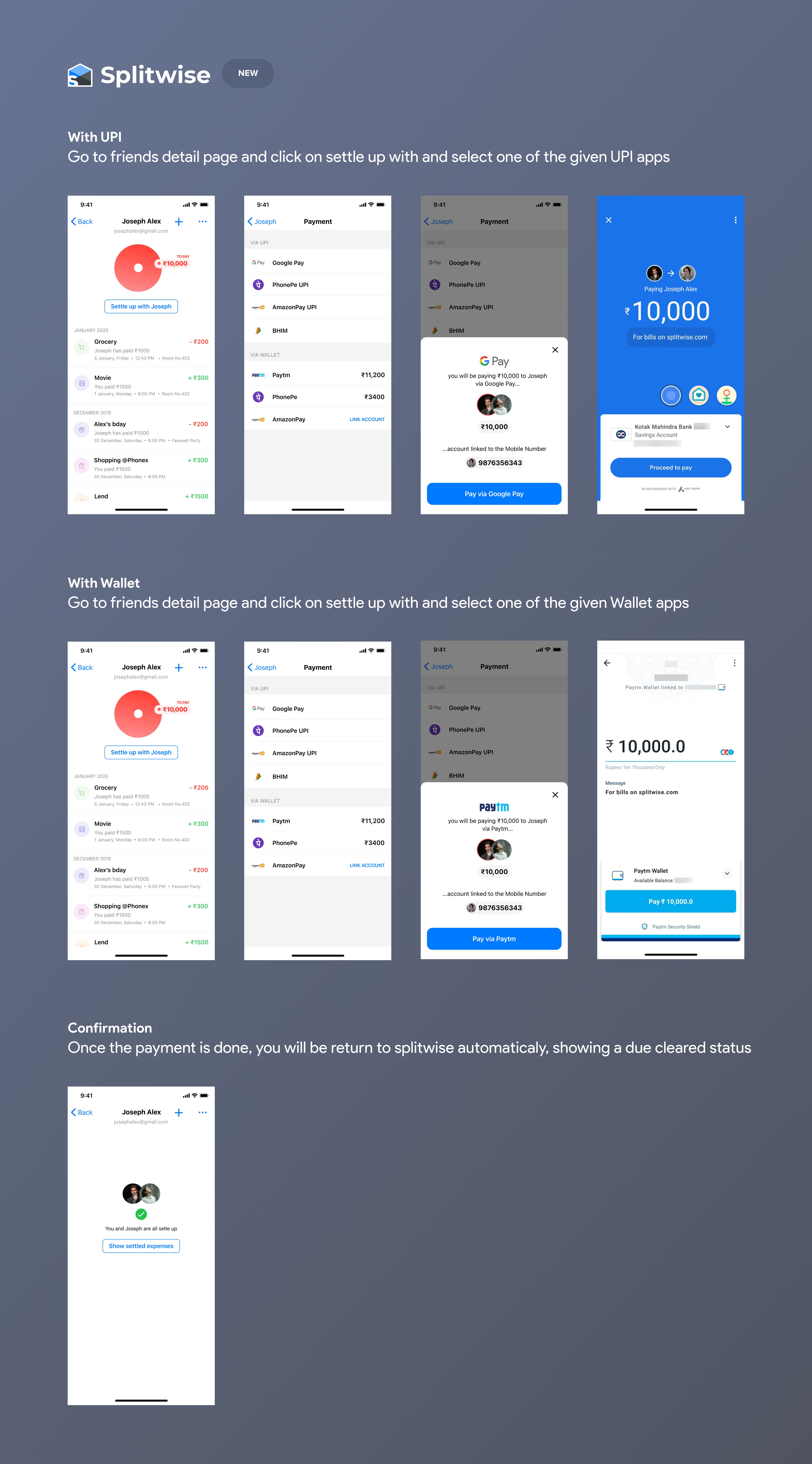 Splitwise Redesign