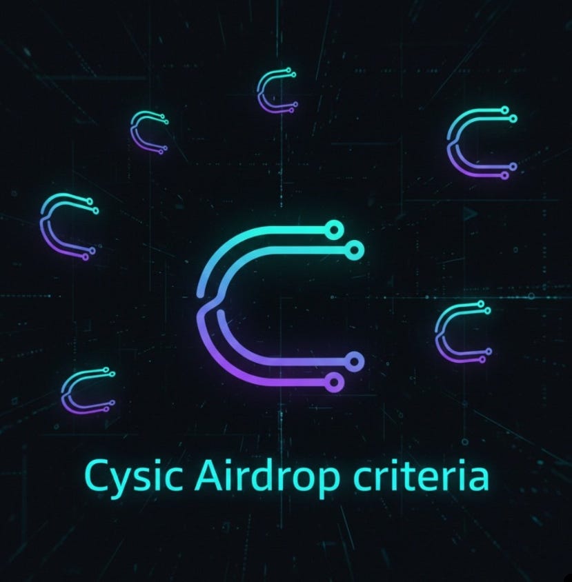 Cysic Airdrop💸CYS Claim, CGT Governance & Vesting