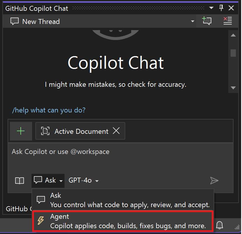 Copilot Agent: Microsoft Takes AI a Step Further in Visual Studio