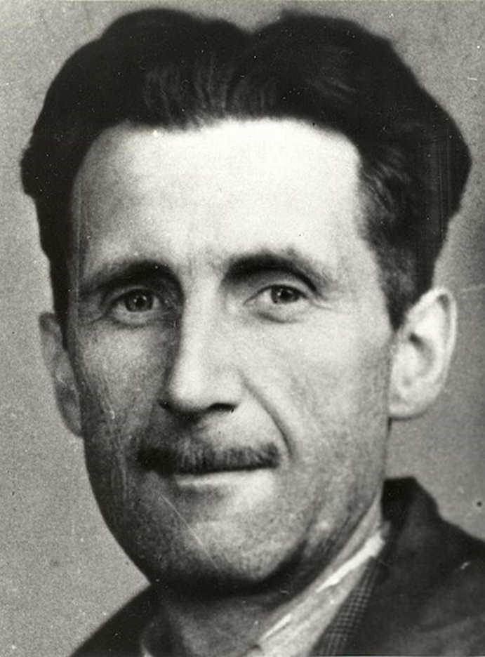 Description English: Picture of George Orwell which appears in an old accreditation for the BNUJ. Author Branch of the National Union of Journalists (BNUJ). This image (or other media file) is in the public domain because its copyright has expired, and its author is anonymous. File: George Orwell press photo.jpg — Wikimedia Commons