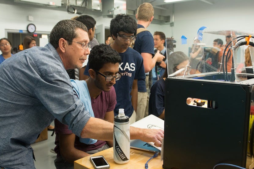 The Longhorn Maker Movement. Pioneering students, handson tech and