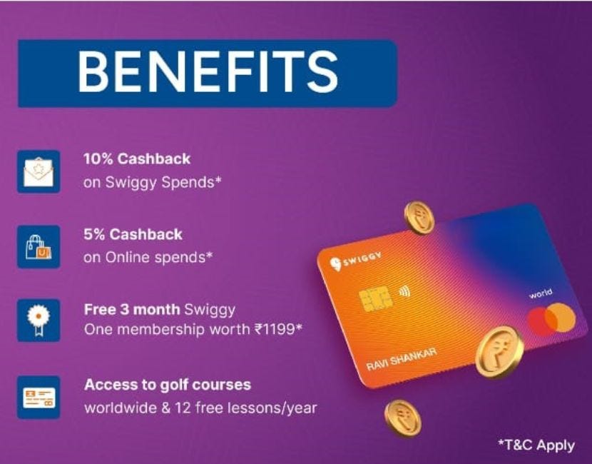 Savor Every Swipe Unveiling the Swiggy HDFC Bank Credit Card Adventure! by aziz ahmed Nov