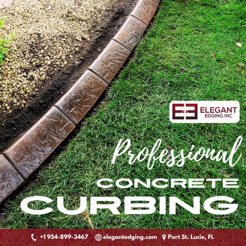 Cement Edging Near Port St. Lucie, FL Elegant Edgings Inc Medium