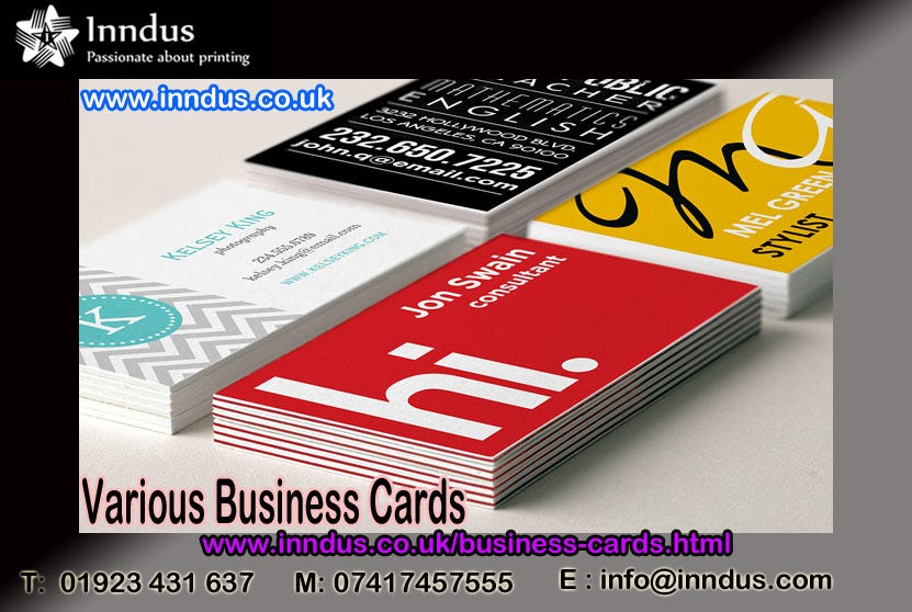 Best Business Cards Printing Watford by Sarita Menon Medium