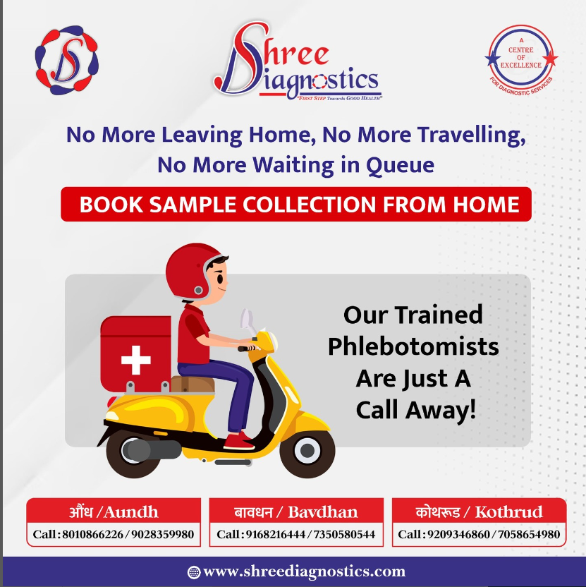Blood Sample Collection In Kothrud Shree Diagnotic Shreedignostic