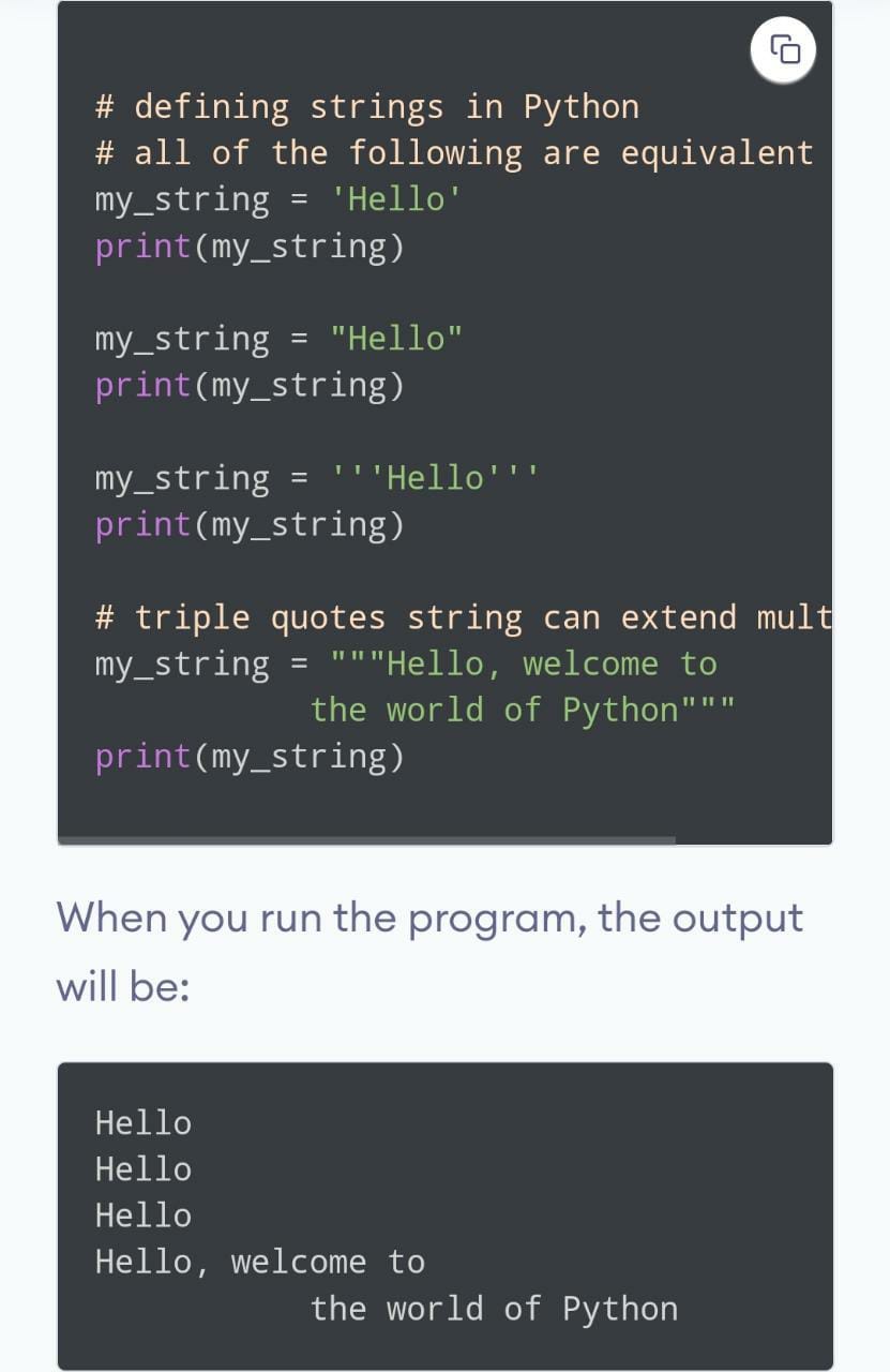 STRING METHODS IN PYTHON. No matter if you’re vegetarian or… | by ...