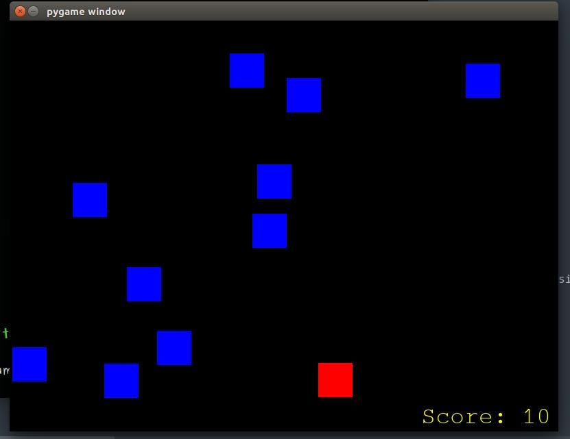 A little game made with Python and Pygame 