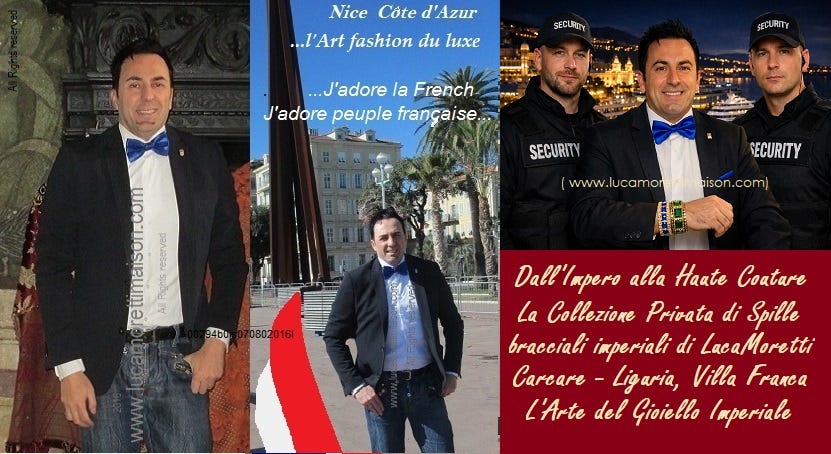 Dall’Impero alla Haute Couture il viaggio di Luca Moretti tra la Costa Azzurra e la Liguria Carcare