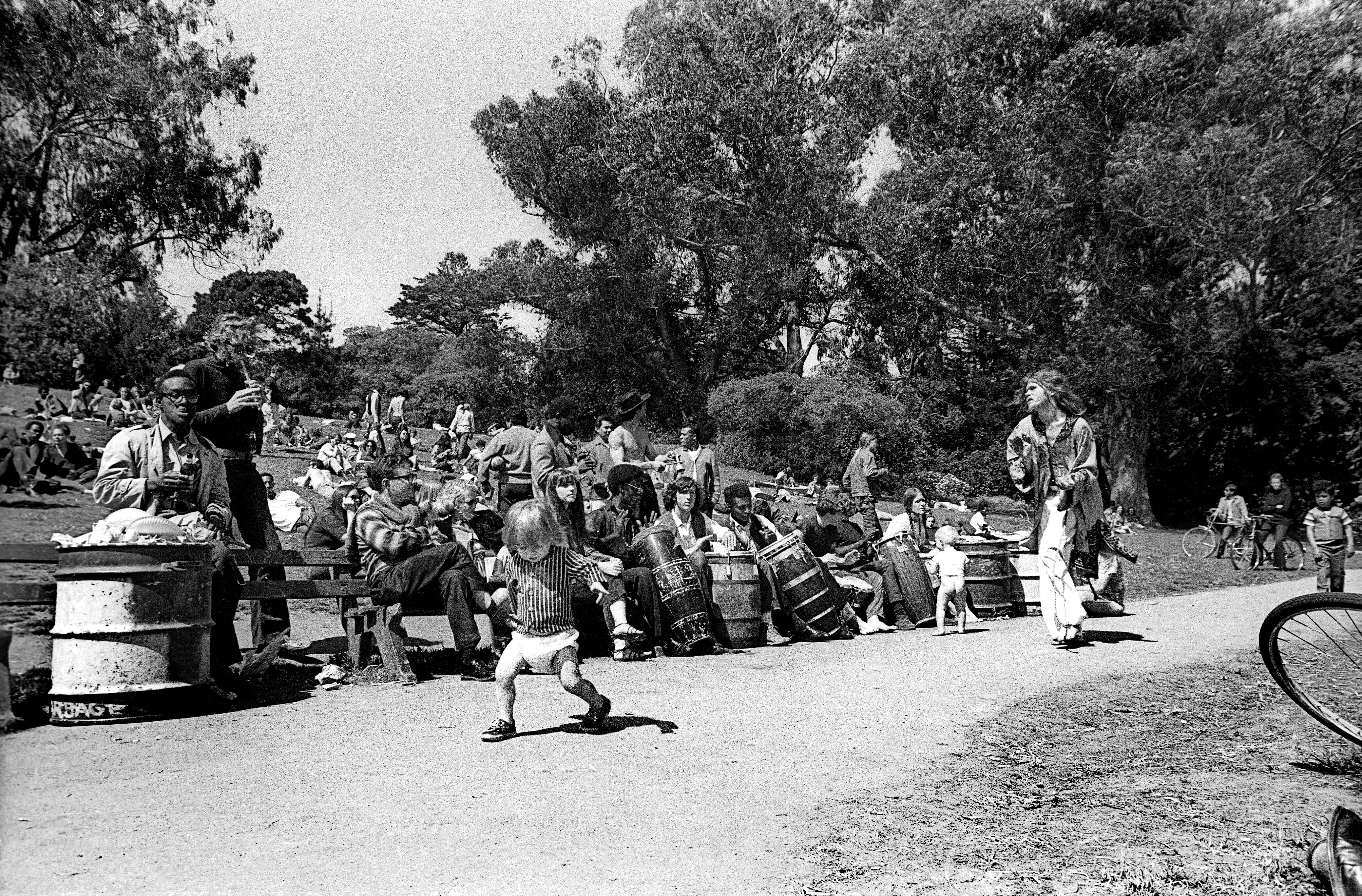 Happy 4/20 Please Enjoy These Past Photos of Hippies on Hippie Hill by The Bold Italic The Bold Italic picture