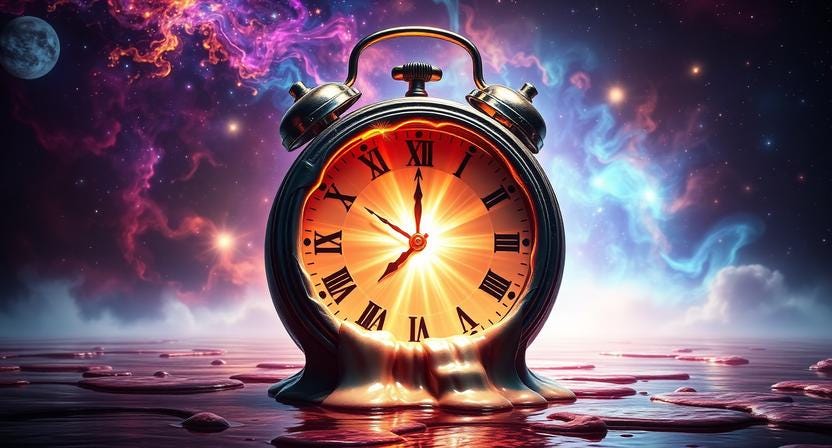 The Illusion of Time and the Promise of Eternal Life