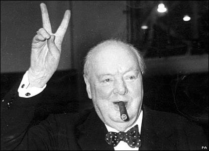 Nunca desista, nunca, nunca, nunca! Em Winston Churchill - Pensador