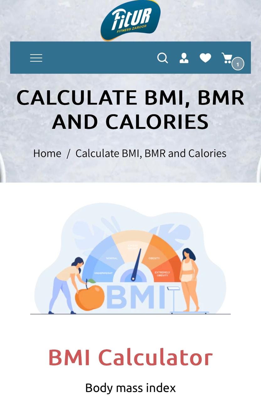 Calculate BMI, BMR, and Calories in Derabassi and Chandigarh, Punjab ...