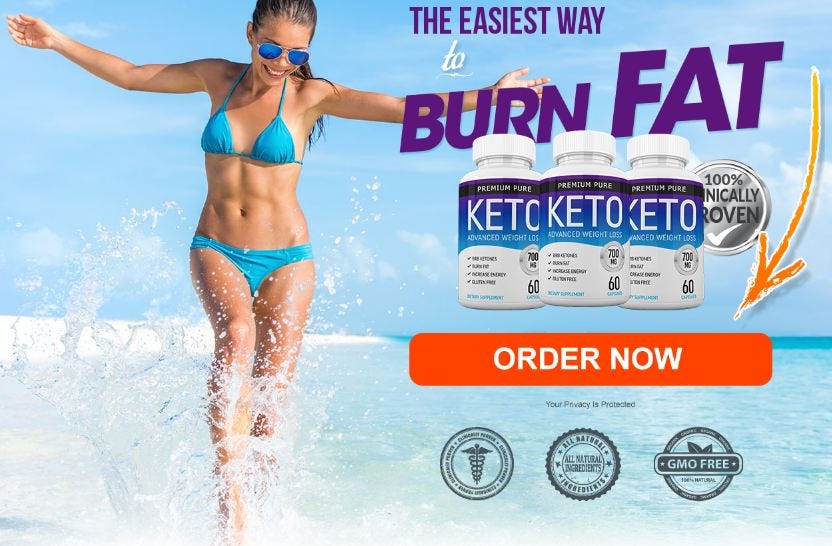 Premium Pure Keto Diet — Burn Fat for Energy instead of Carbs by emma