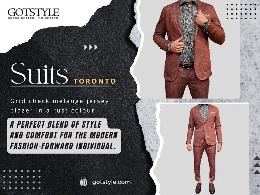 Custom Suits Toronto. Suits That Command Attention Make A… by