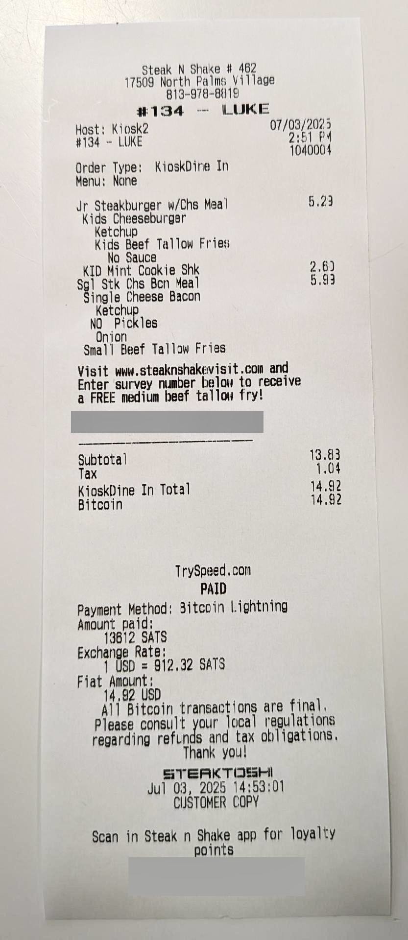 Bitcoin Lightning Used for Real-World Purchase at U.S.