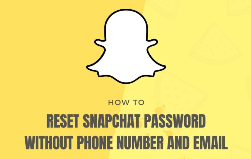 Recover/Restore Deleted Snapchat Account without Email & Phone by Shaniamalianeeson Medium