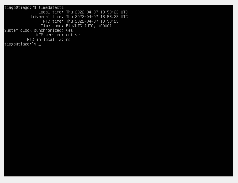 NTP (Network Time Protocol). Antes de começarmos a instalação do NTP ...