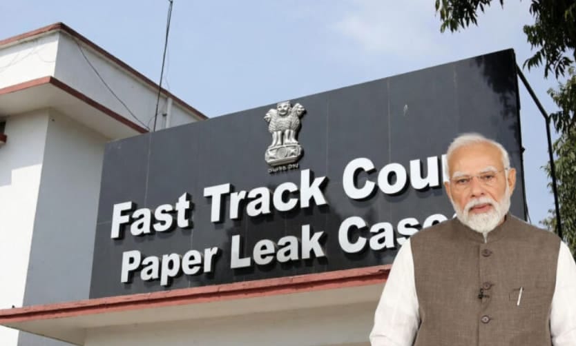 Fast-track courts for paper leak cases: PM Modi