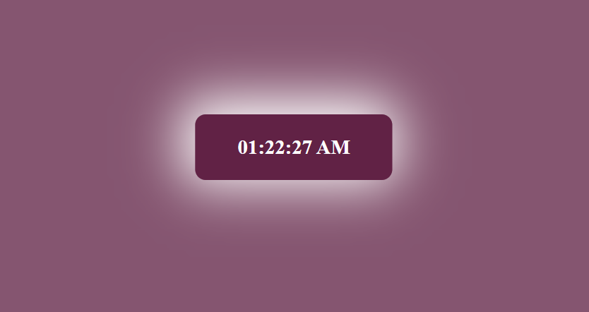 Building a real-time clock using HTML, CSS and JavaScript. | by Daisy ... image.