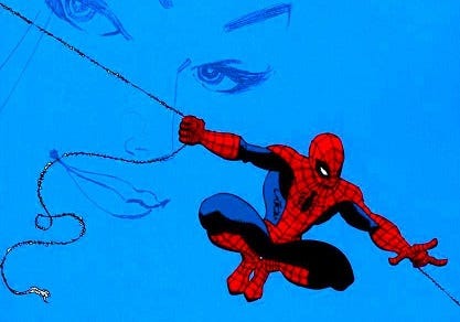 Spider 2024 man blue