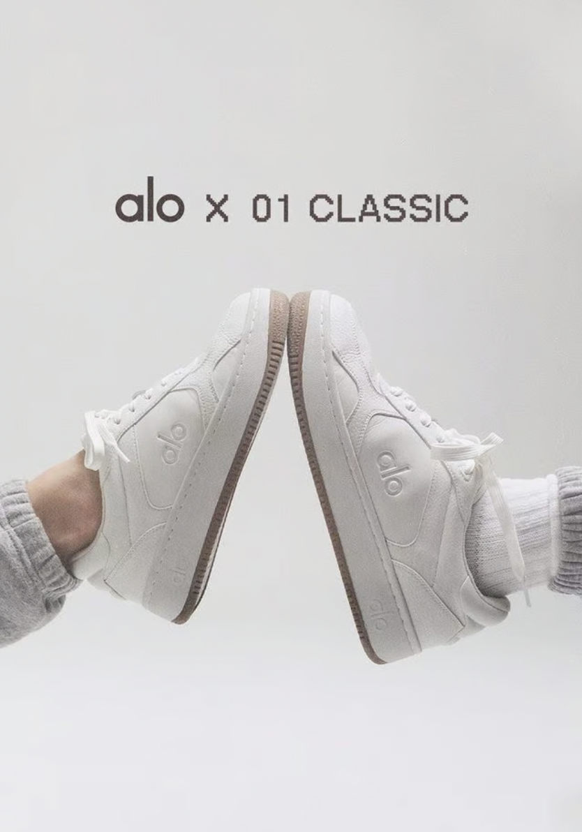 ALO X 01 Classic White Sneakers Men's 11