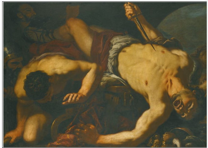 Aias'ın Ölümü — Antonio Zanchi (1631–1722)