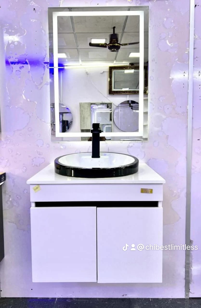 THIS SLEEK AND SOPHISTICATED BATHROOM CABINET IS THE PERFECT WAY TO ADD ...