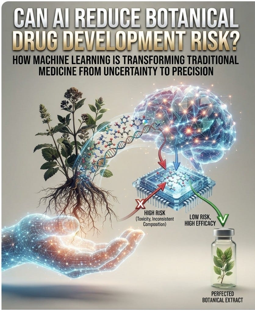 🟪 Can AI Reduce Botanical Drug Development Risk?