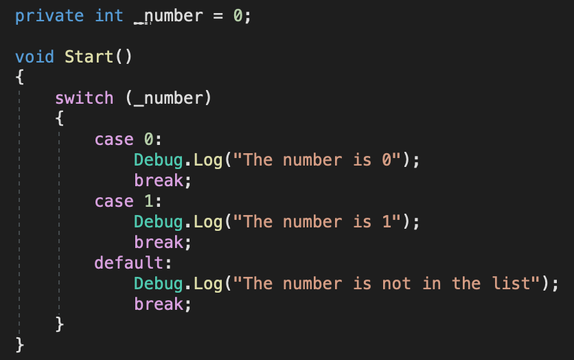 Switch Statements in C#. What is a switch statement? | by Miguel ...