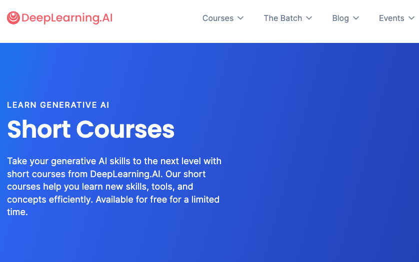 Generative AI Short Courses by DeepLearning AI by Mete Atamel Generative AI Short Courses by DeepLearning AI by Mete Atamel