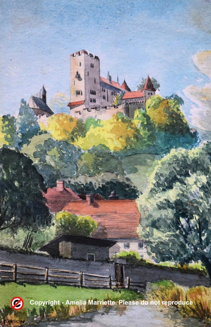 Friesach, Austria, 1947: My Father’s Wartime Diary and a Lost Watercolour