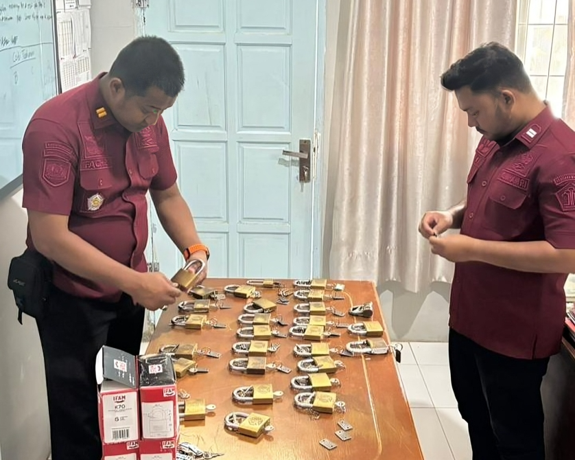 Lapas Lhoknga Perketat Keamanan Jelang Nataru, Laksanakan Rolling Gembok dan Kunci Kamar Hunian