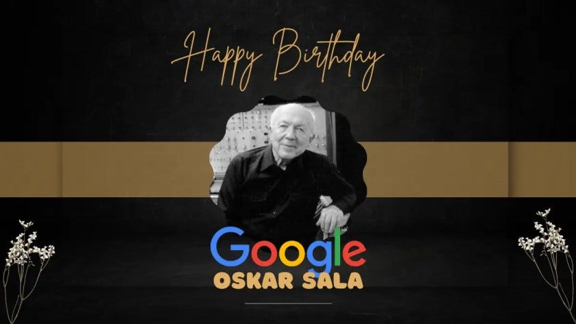 Oskar Sala Biography, Google Doodle, German physicist, mixture trautonium,  House, Age, Birthday, Family, Child, Sons, Daughter, wife, Marriage, Cars,  Education, Qualification, Net Worth, Wiki, Religion | by Sahpinky | Medium