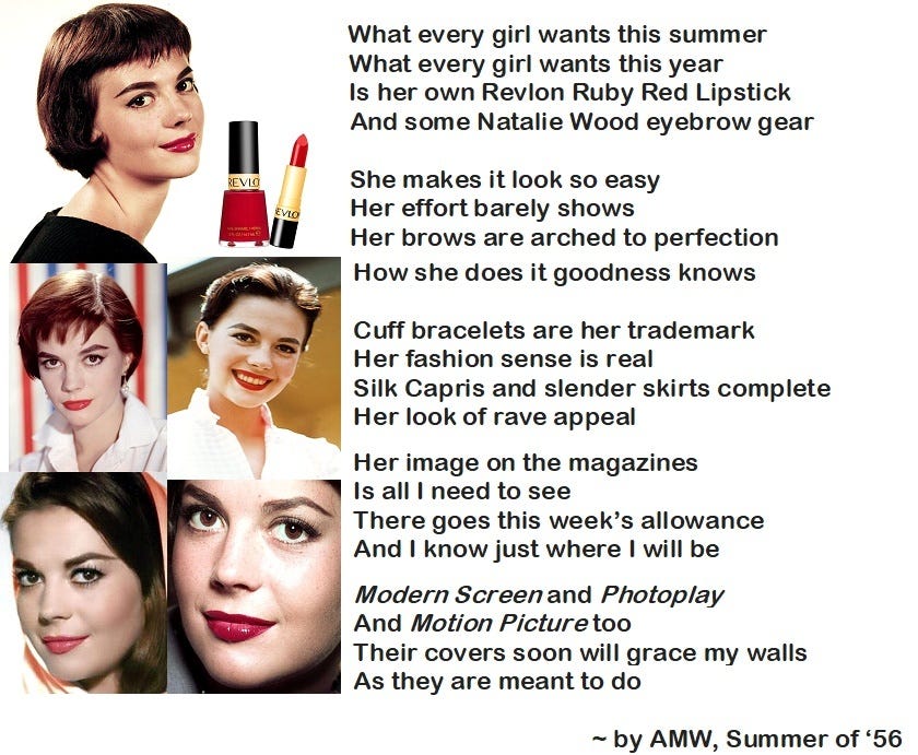 Ruby Red Lipstick and Natalie Wood Eyebrows | by Aundra Willis Carrasco ...