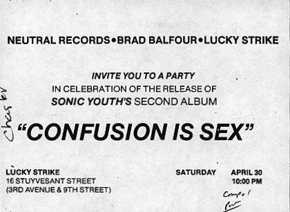 Amazon.com: Confusion Is Sex: CDs & Vinyl