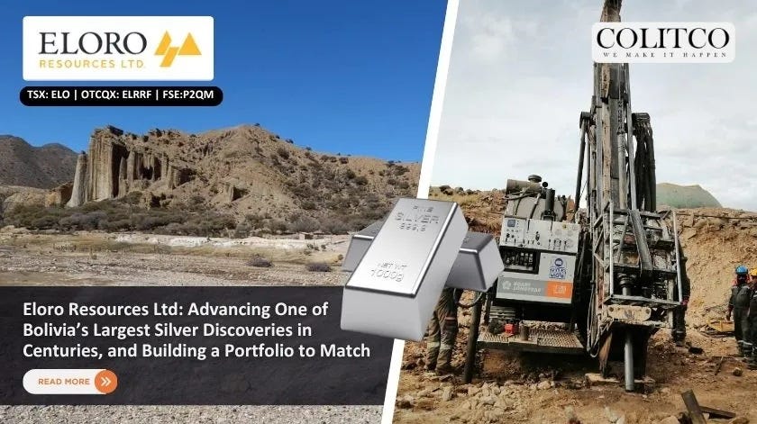 Eloro Resources Ltd (TSX: ELO | OTCQX: ELRRF | FSE: P2QM): A Giant Silver Discovery Taking Shape at…