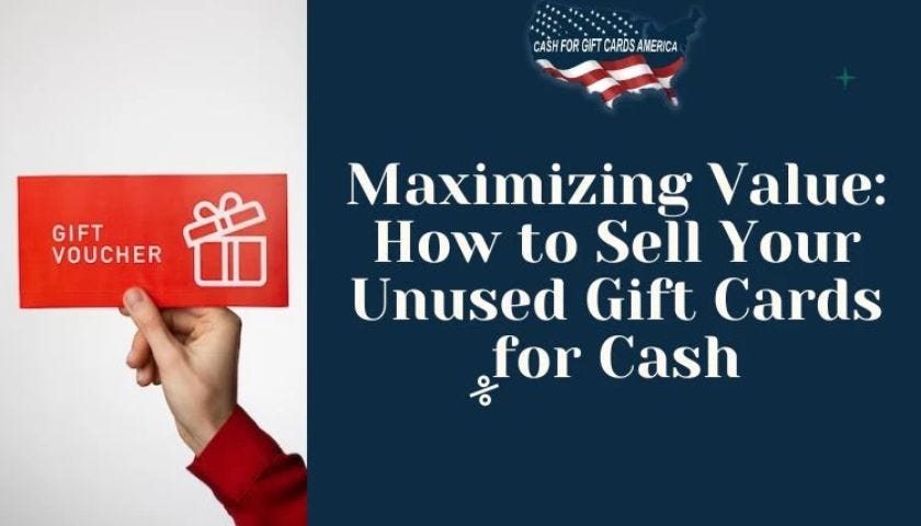 Unlock instant cash for your unused gift cards with Cash 4 Gift Cards America. Seamlessly cash in gift cards and experience immediate payment, maximizing the value of your unused cards. Read More >> https://tinyurl.com/mutcf8jc