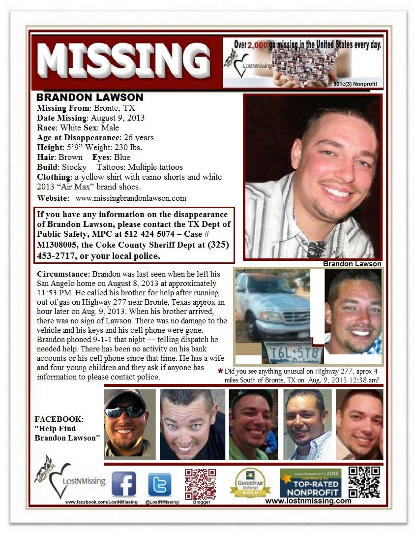 Update 2 Brandon Lawson. Today marks ten years since Brandon… by