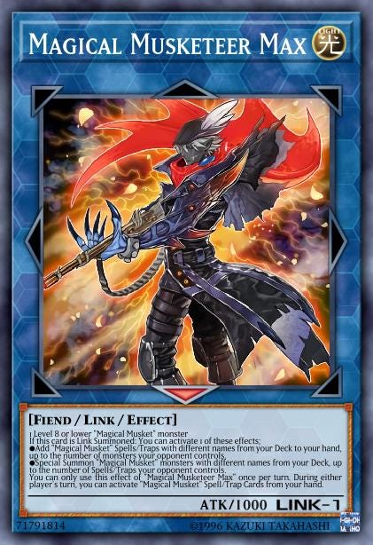 King of Games: The Archetypes of Yu-Gi-Oh! Magical Musket | by Jessie Staffler | The Ugly Monster | Medium King of Games: The Archetypes of Yu-Gi-Oh! Magical Musket | by Jessie Staffler | The Ugly Monster | Medium