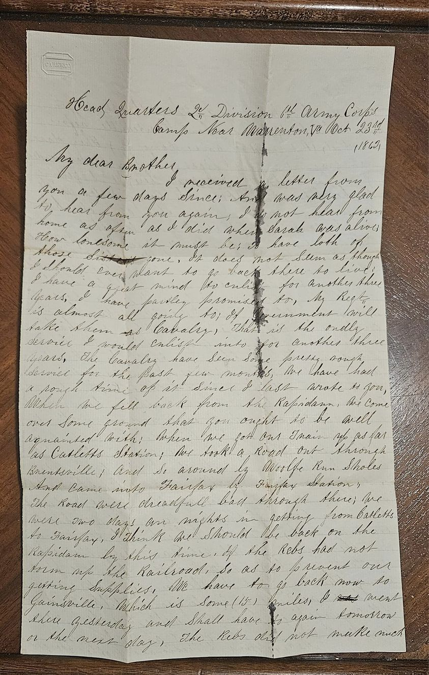 Letter from a Civil War Soldier. by | by John J. Dunphy | Medium
